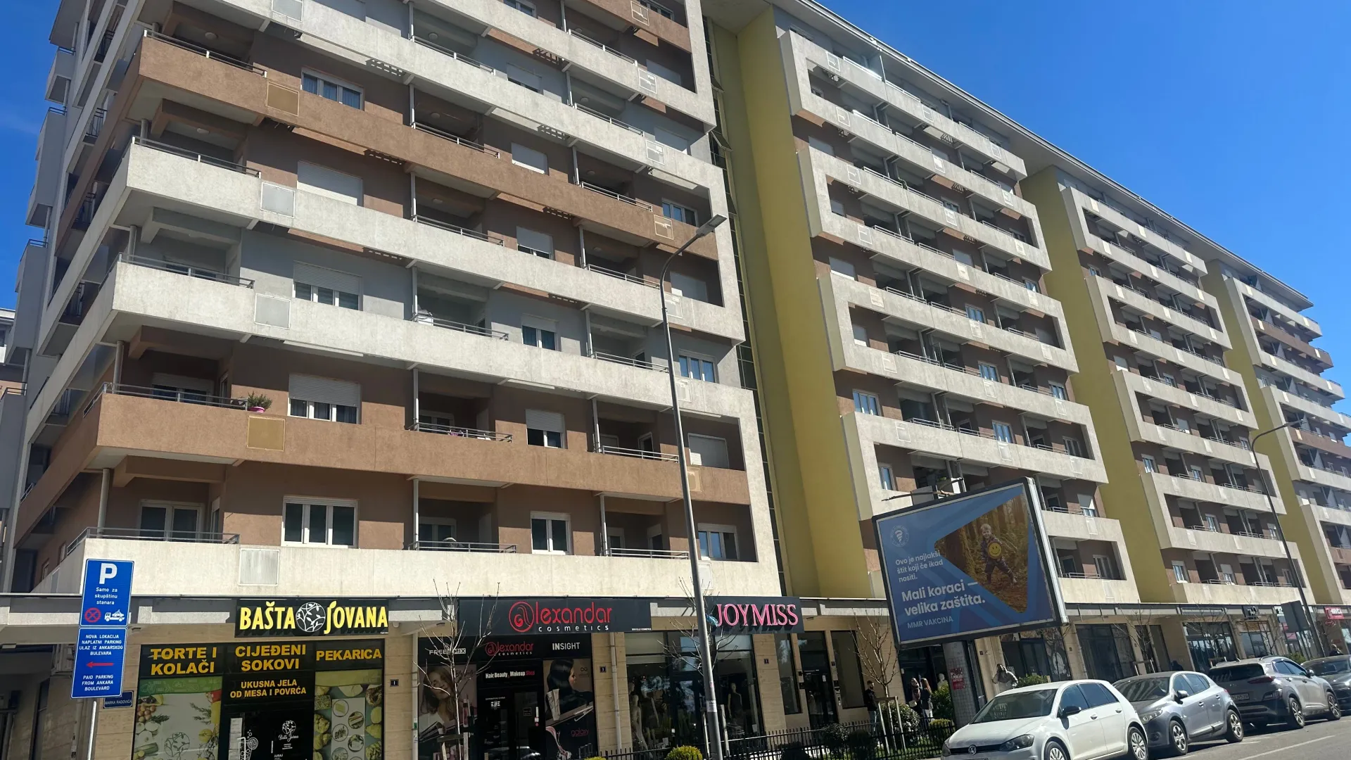 Rent, one bedroom apartment, 49m², Central Point, Podgorica