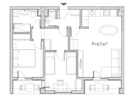 Izdavanje, dvosoban stan, 67m², Zabjelo, Podgorica - image 13
