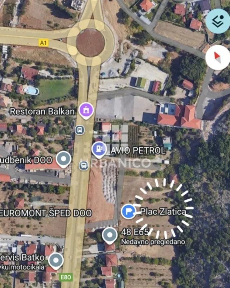 Prodaja, plac, 3000m², Zlatica, Podgorica