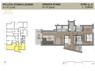 Sale, three bedroom apartment, 61m², Medijana, Niš - image 5