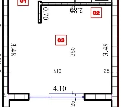Prodaja, jednosoban stan, 27m², Kaludjerica, Grocka