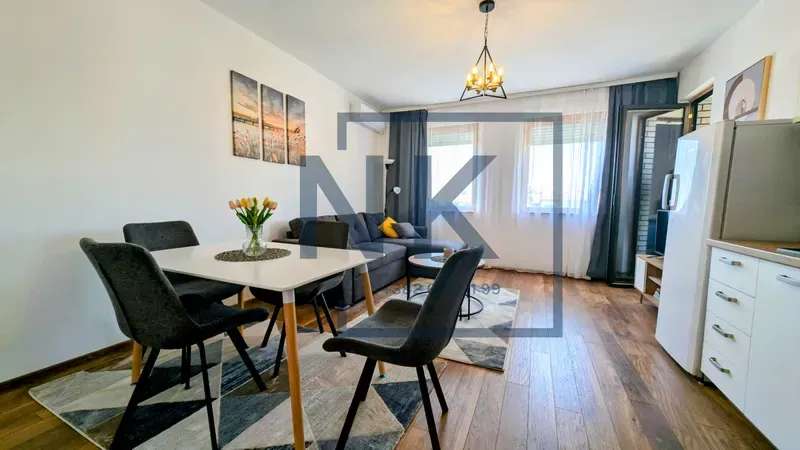 Rent, one bedroom apartment, 43m², Stari Aerodrom, Podgorica