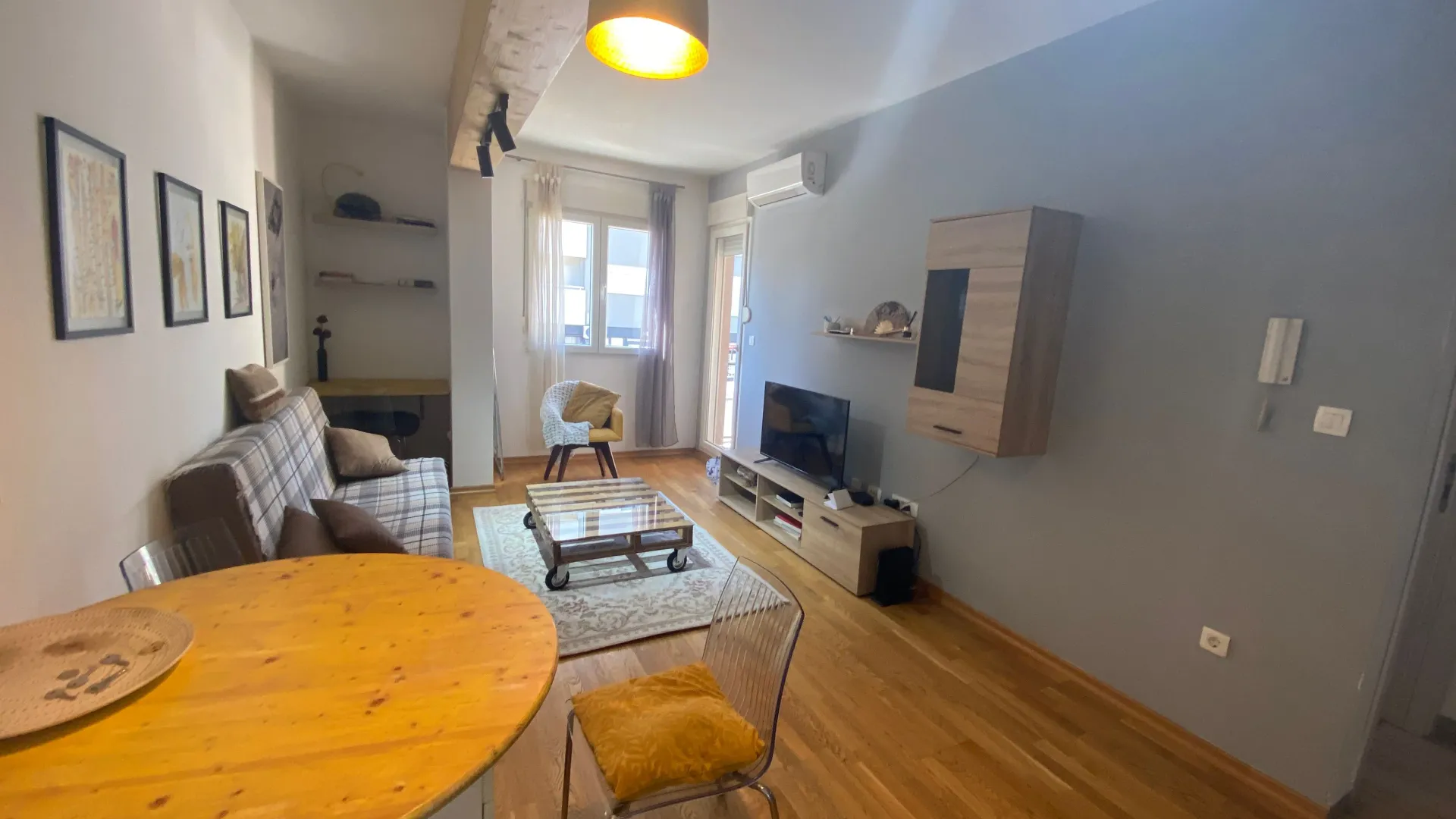 Rent, one bedroom apartment, 41m², Zabjelo, Podgorica