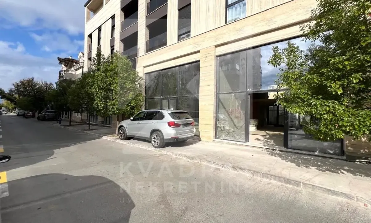 Izdavanje, poslovni prostor, 124m², Centar, Podgorica