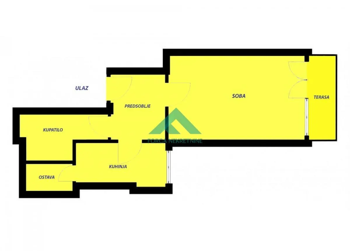 Sale, one bedroom apartment, 33m², Stari Grad, Beograd