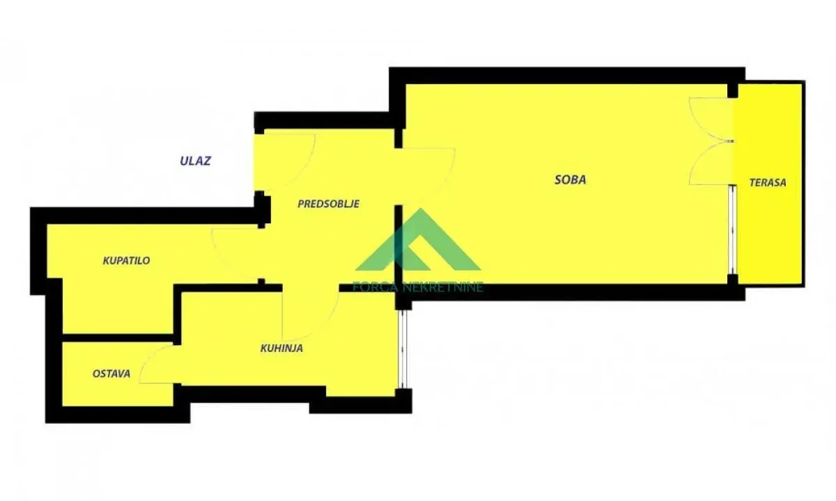 Sale, one bedroom apartment, 33m², Stari Grad, Beograd