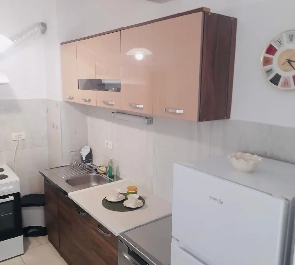 Rent, one bedroom apartment, 59m², Boreti, Budva