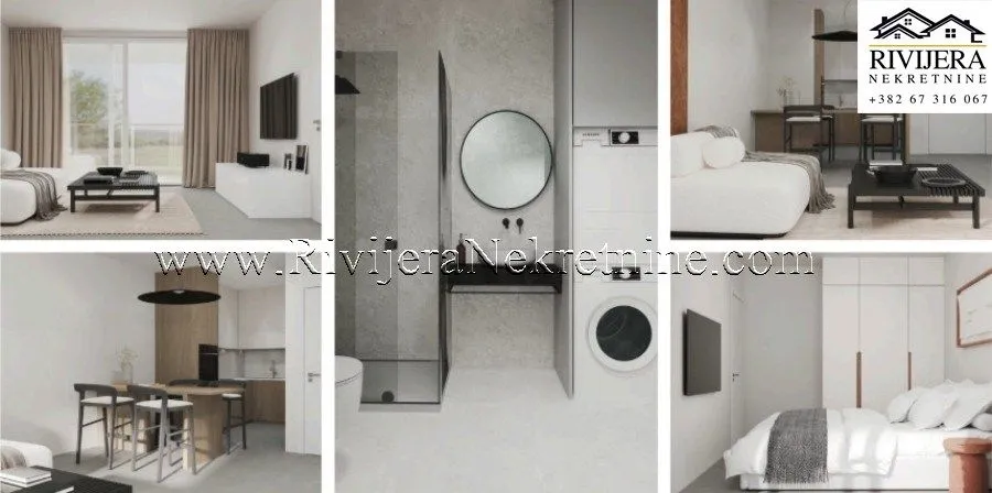 Prodaja, jednosoban stan, 47m², Tivat, Crna Gora