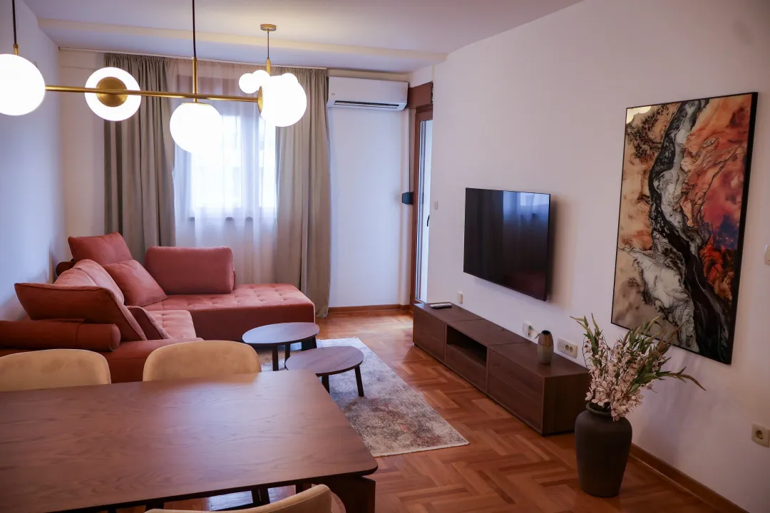 Rent, one bedroom apartment, 45m², Stari Aerodrom, Podgorica