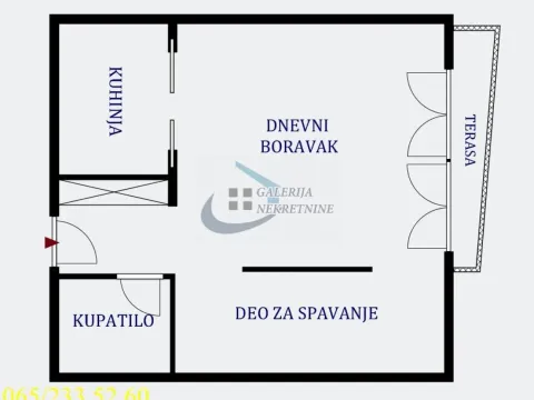 Prodaja, jednosoban stan, 37m², Vračar Hram, Vračar Sve Podlokacije - image 5