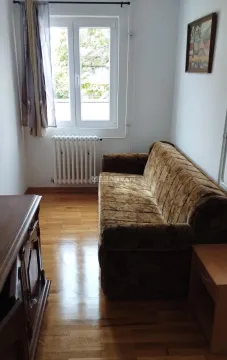 Manja dnevna soba sa kaučem i prozorom. - image 6