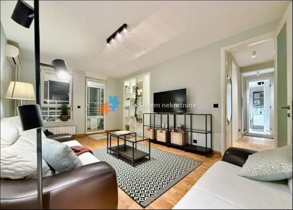 Rent, two bedroom apartment, 60m², Novi Beograd Blok 67, Novi Beograd Sve Podlokacije