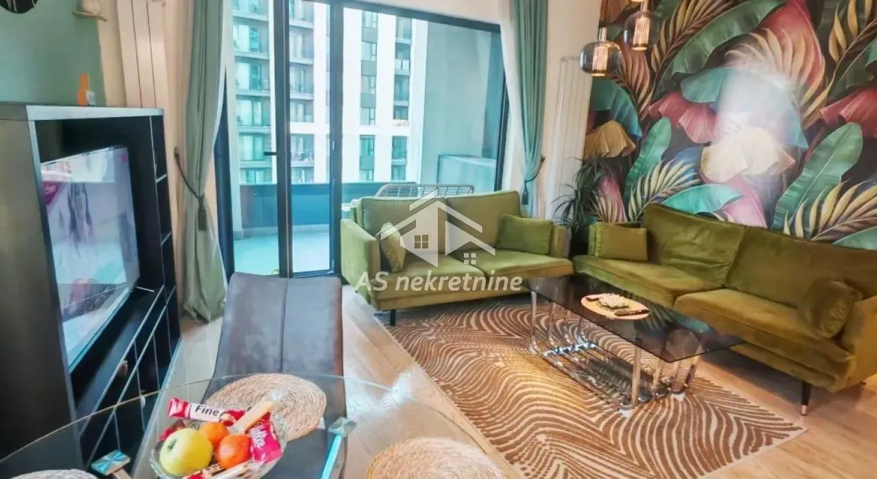 Rent, two bedroom apartment, 62m², Savski Venac, Beograd