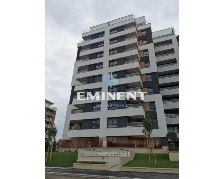 Exterior view of a modern residential building with balconies. - image 2