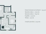 Sale, two bedroom apartment, 53m², Donja Lastva, Tivat - image 6