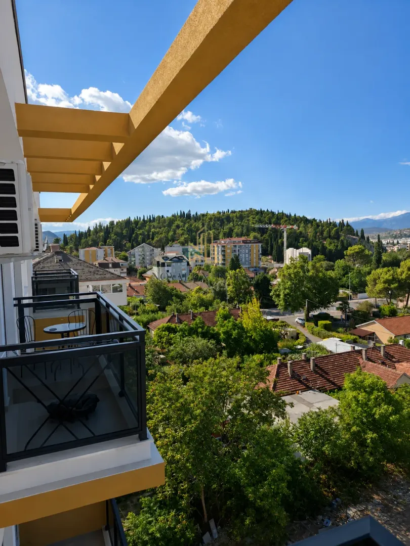 Rent, one bedroom apartment, 44m², Pobrežje, Podgorica