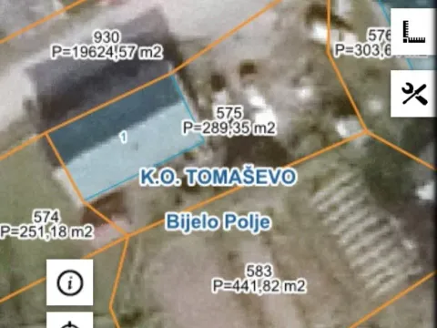 Prodaja, plac, 289m², Bijelo Polje, Crna Gora