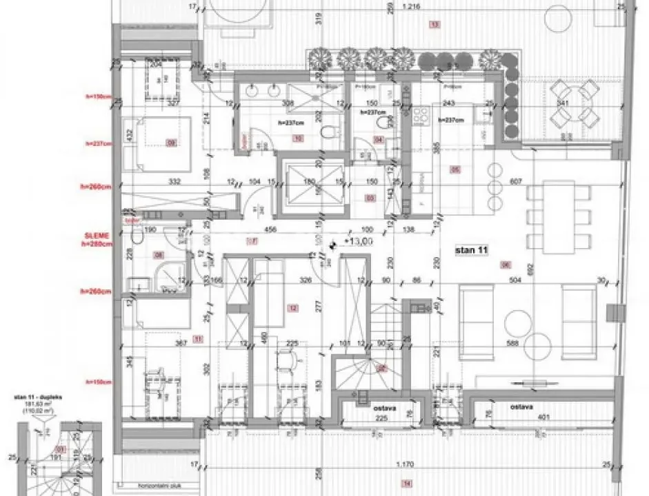 Prodaja, četvorosoban stan, 114m², Petrovaradin, Novi Sad