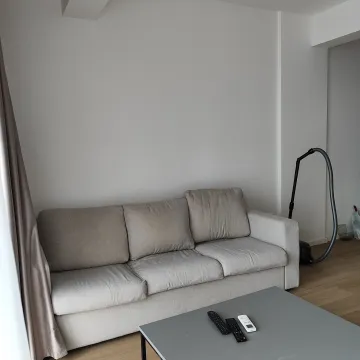 Dnevna soba sa svijetlom garniturom i stočićem. - image 10