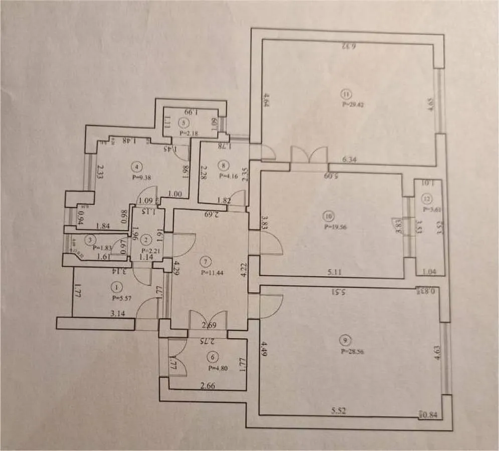 Rent, office space, 123m², Centar, Novi Sad
