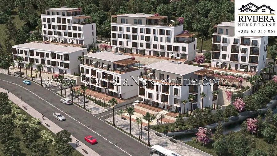 Sale, two bedroom apartment, 82m², Tivat, Crna Gora