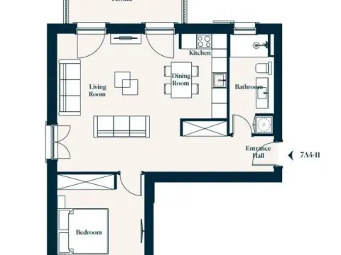 Prodaja, jednosoban stan, 69m², Luštica Bay, Tivat - image 5