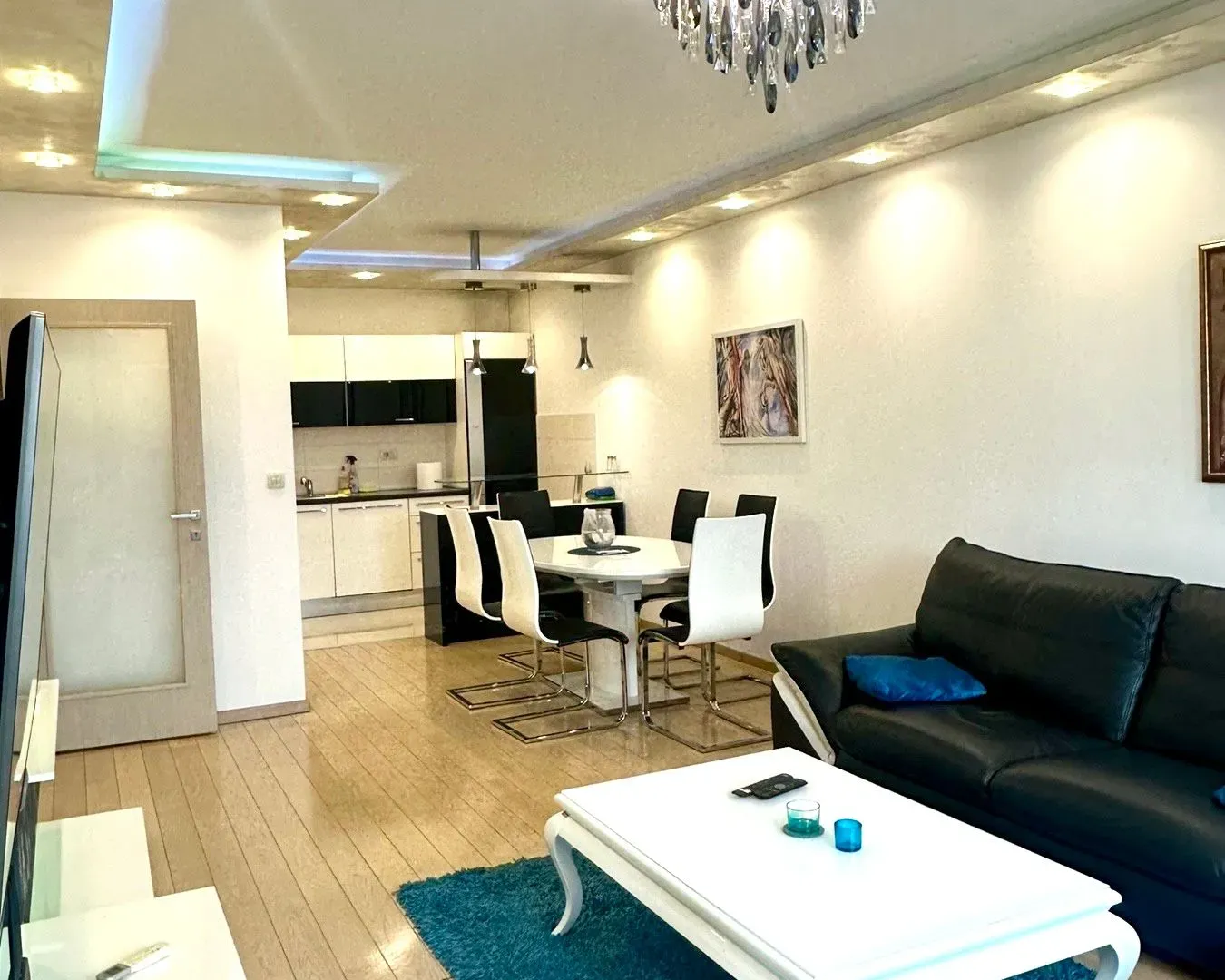 Rent, two bedroom apartment, 76m², City Kvart, Podgorica