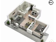 Prodaja, dvosoban stan, 51m², Centar Sve Podlokacije, Beograd - image 1