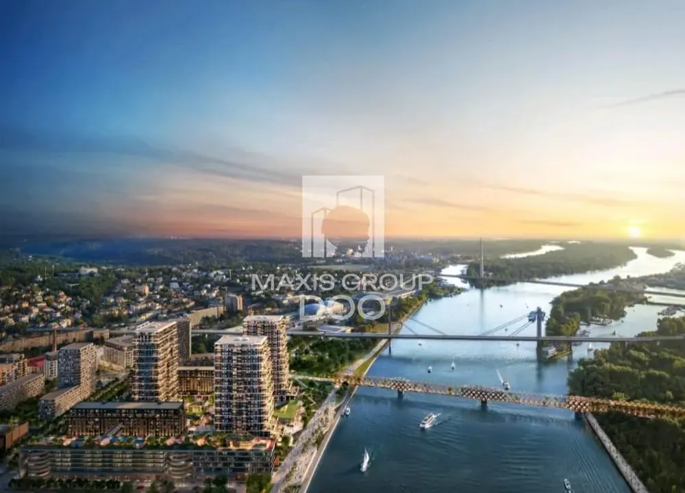 Sale, two bedroom apartment, 64m², Savski Venac, Beograd