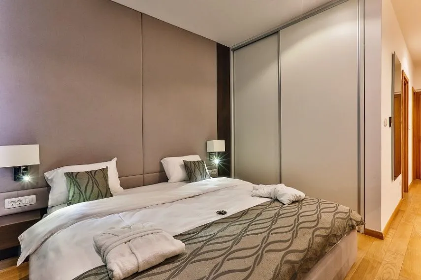 Daily-rent, studio apartment, 46m², Centar, Budva