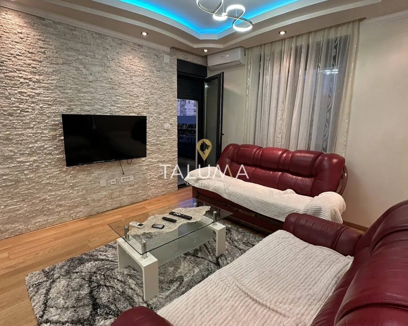 Izdavanje, jednosoban stan, 49m², City Kvart, Podgorica