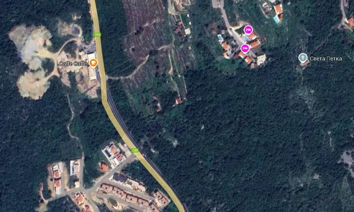 Sale, land lot, 460m², Blizikuće, Budva
