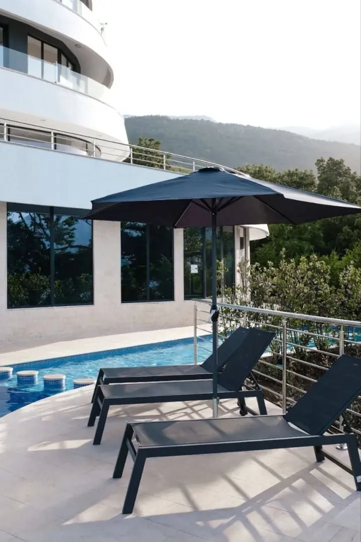 Rent, one bedroom apartment, 52m², Bečići, Budva