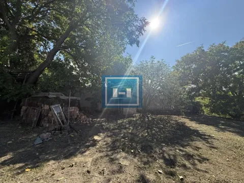 Zaraslo dvorište sa stablima i starim pomoćnim objektom. - image 19