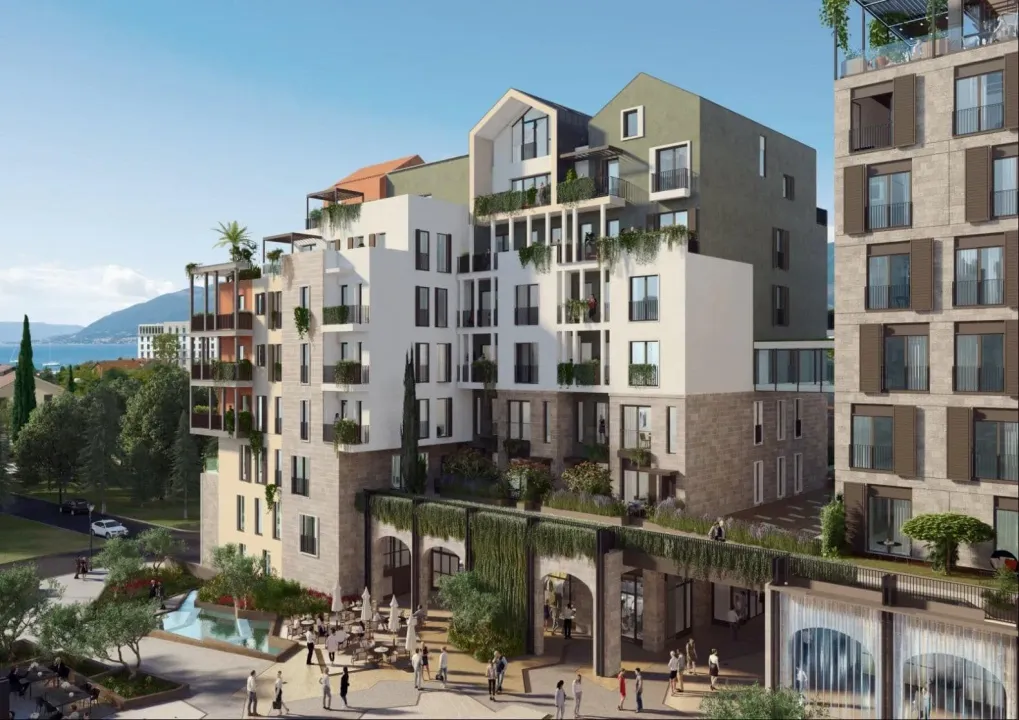 Prodaja, dvosoban stan, 61m², Tivat, Crna Gora