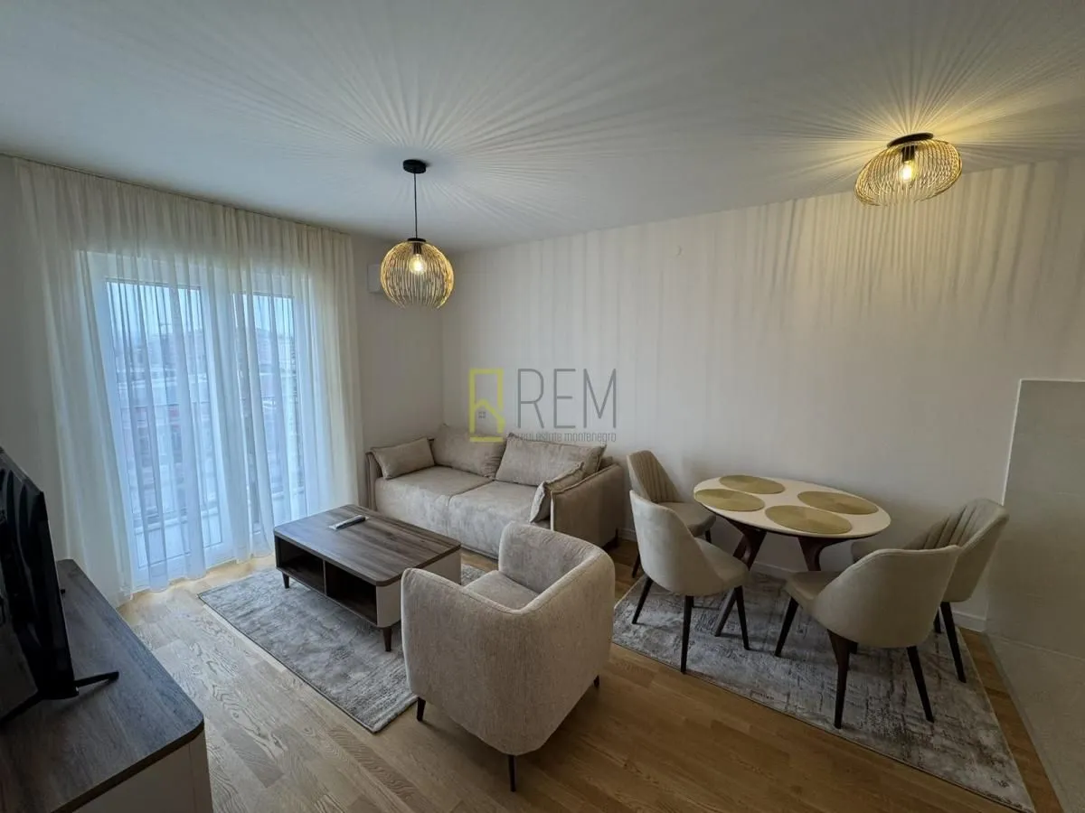 Izdavanje, dvosoban stan, 59m², Zabjelo, Podgorica