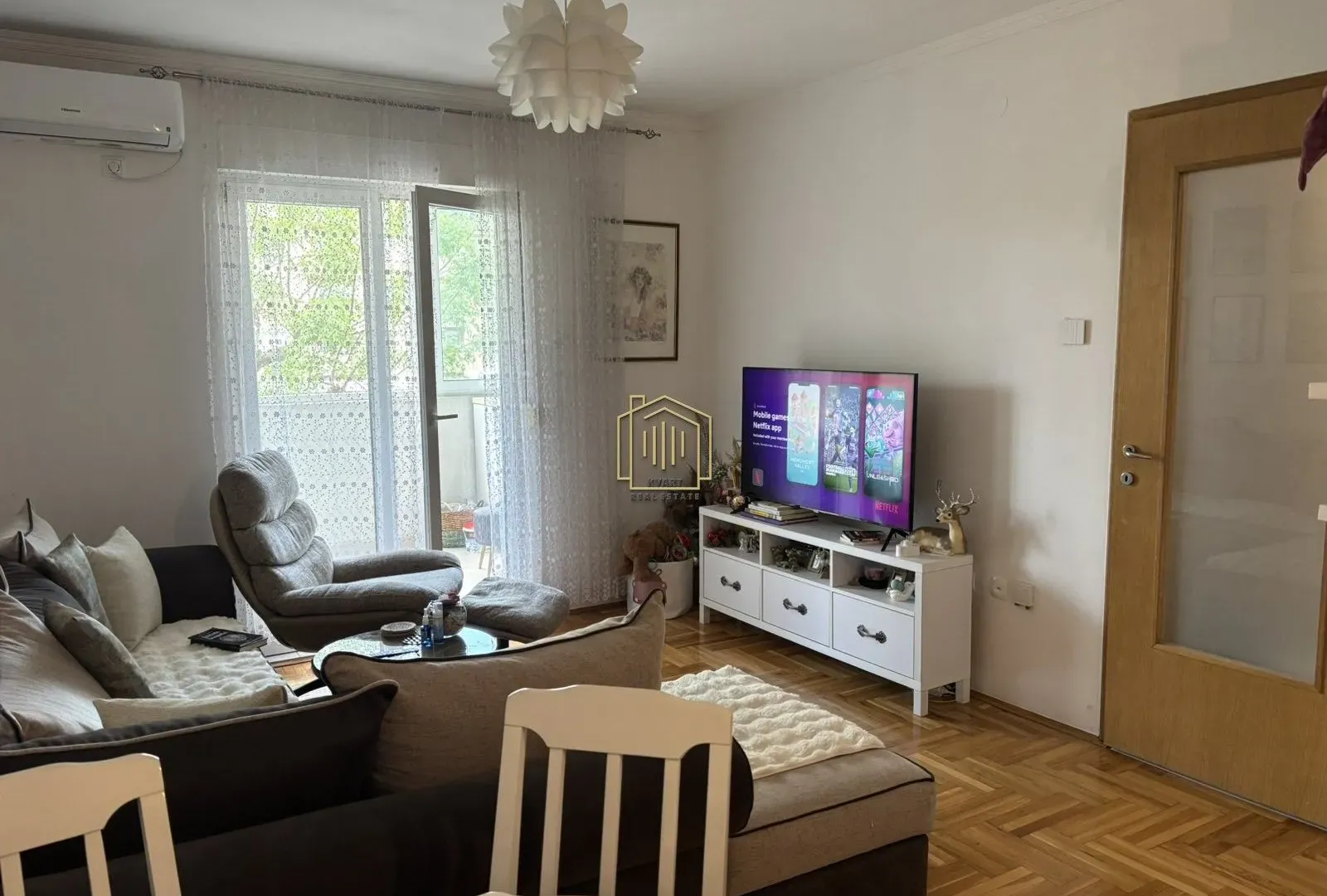 Rent, one bedroom apartment, 47m², Zabjelo, Podgorica