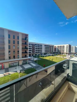 View of the residential complex and courtyard from the terrace. - image 9
