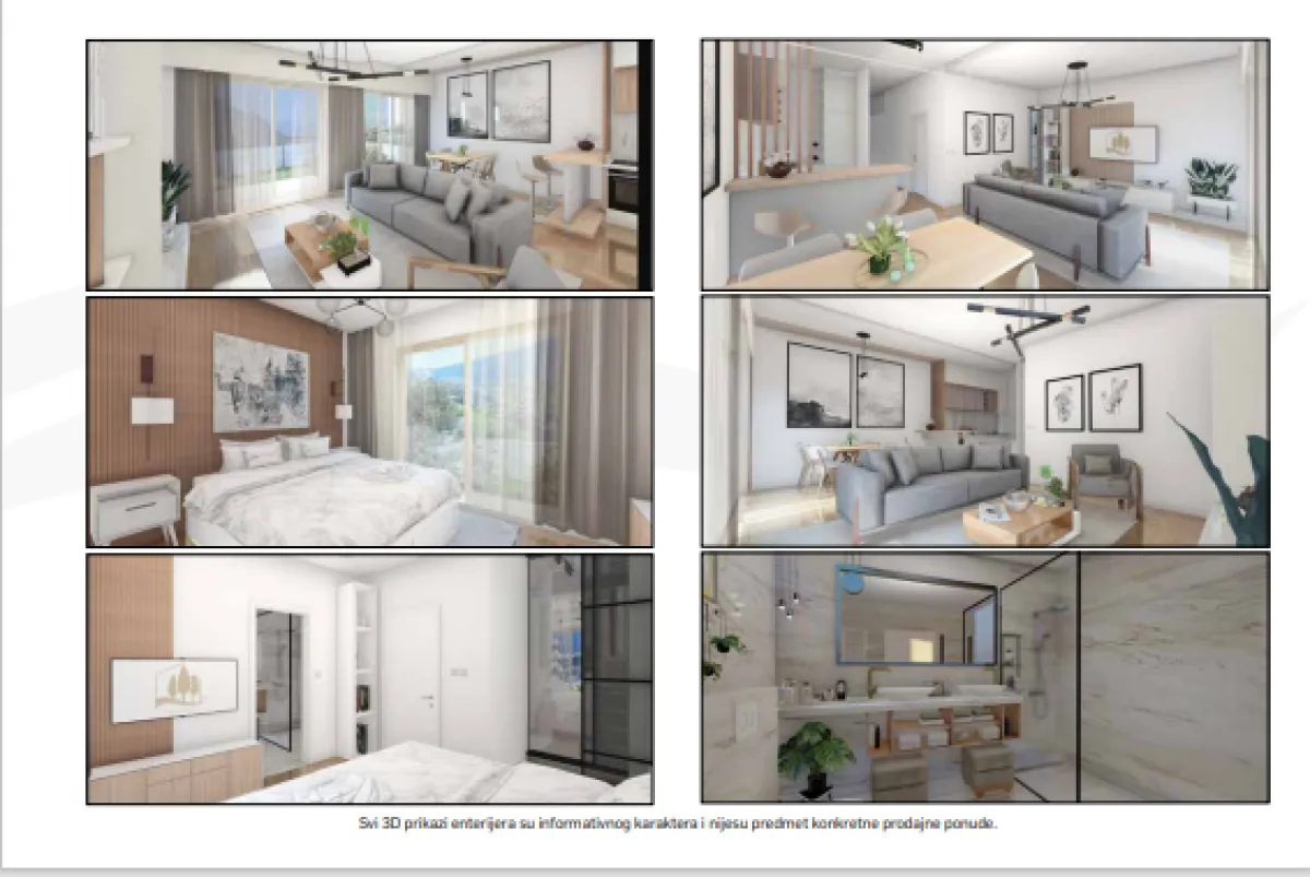 Prodaja, dvosoban stan, 66m², Kotor, Crna Gora