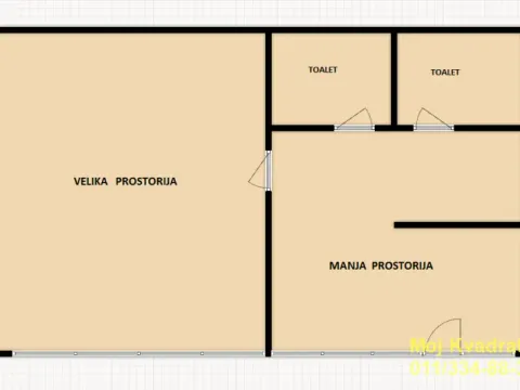 Izdavanje, poslovni prostor, 46m², Južni Bulevar, Vračar Sve Podlokacije - image 16