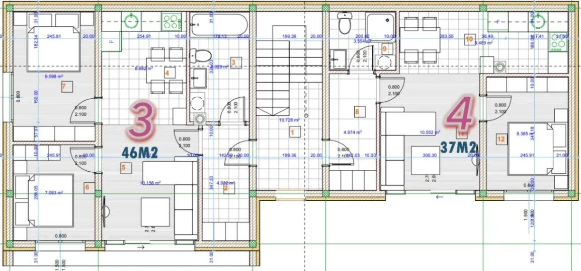 Sale, two bedroom apartment, 46m², Žabljak, Crna Gora