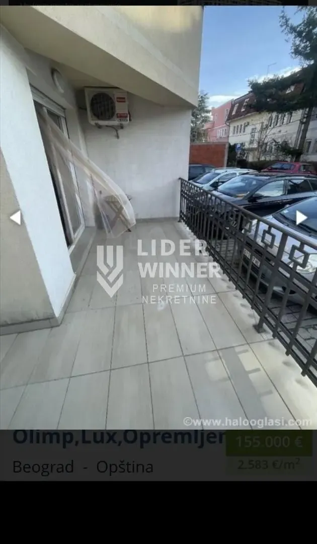 Sale, two bedroom apartment, 60m², Olimp, Zvezdara Sve Podlokacije