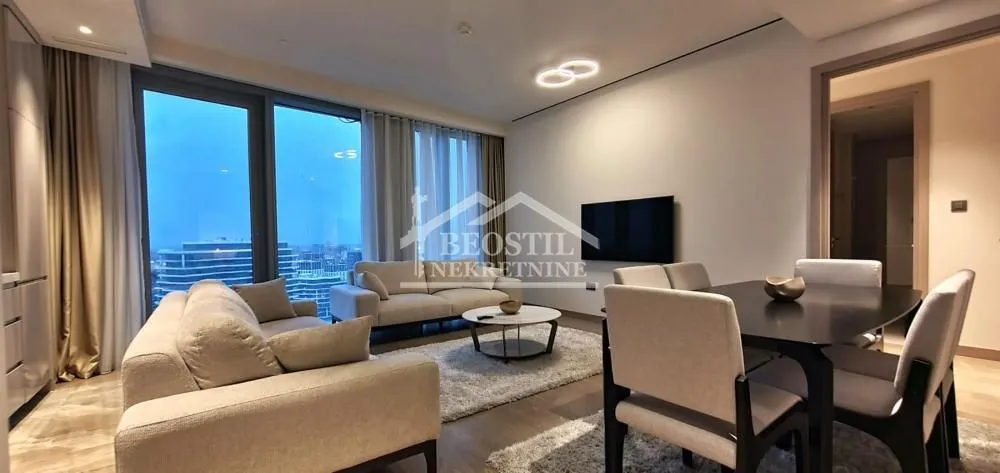 Rent, three bedroom apartment, 90m², Savski Venac, Beograd