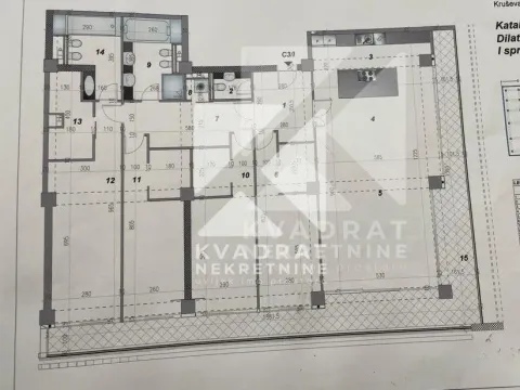 Izdavanje, četvorosoban stan, 230m², Kruševac, Podgorica - image 24