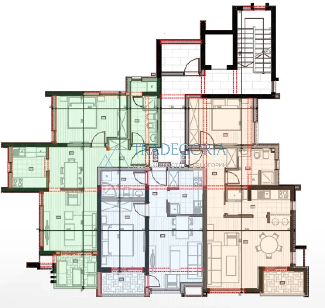 Prodaja, jednosoban stan, 55m², Bar, Crna Gora