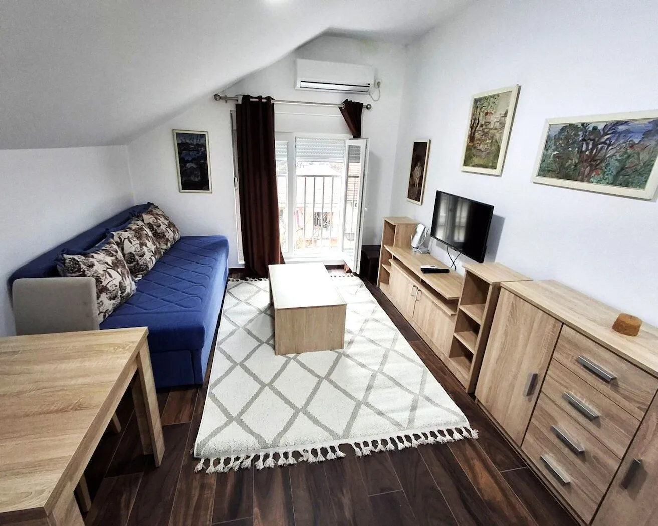Rent, apartment, 25m², Dalmatinska ulica, Podgorica