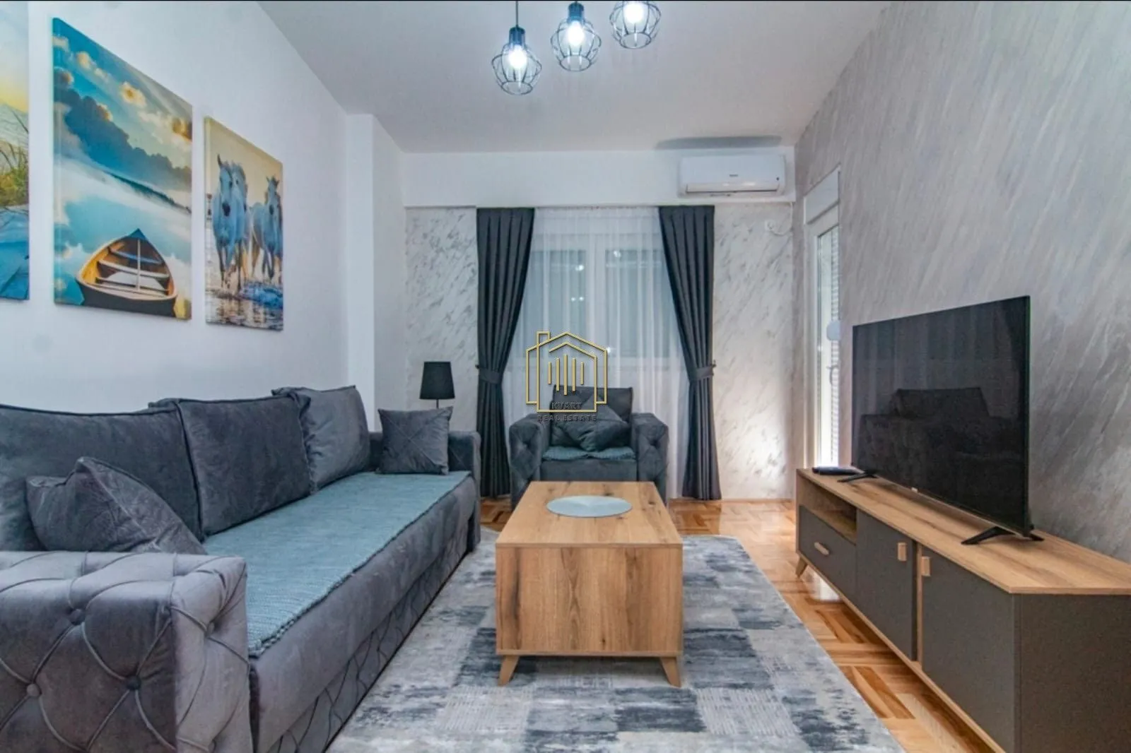Rent, one bedroom apartment, 45m², Tuški Put, Podgorica