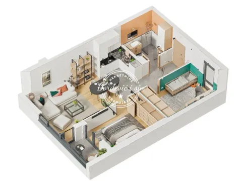 Sale, three bedroom apartment, 62m², Centar, Kragujevac - image 3