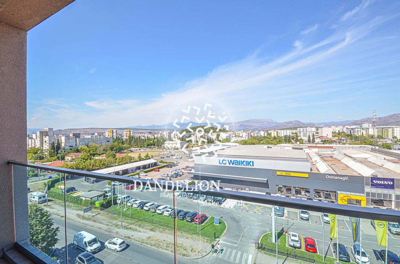 Rent, one bedroom apartment, 59m², Central Point, Podgorica