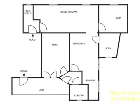 Prodaja, trosoban stan, 88m², Stari Grad, Beograd - image 17